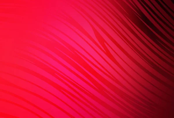 Modèle Vectoriel Rouge Clair Avec Lignes Illustration Dégradée Colorée Dans — Image vectorielle