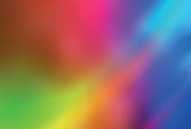 Işık çok renkli vektör soyut parlak desen. Gradyan tasarımlı, soyut, ışıltılı çizimler. Marka kitabınız için yeni biçim tasarımı.