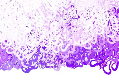 Açık mavi, eğri çizgileri olan kırmızı vektör şablonu. Soyut ve gradyan renkte renkli çizimler. Reklamlarınız, posterleriniz, afişleriniz için yepyeni bir tasarım..