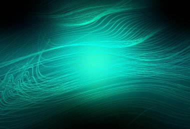 Koyu mavi, yeşil vektör bulanık şablon. Görüntü tarzında tamamen yeni bir renkli çizim. İşiniz için yepyeni bir tasarım..