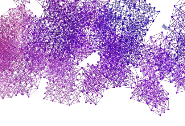 Світло Фіолетова Рожева Векторна Текстура Концепцією Штучного Інтелекту Барвистий Дизайн — стоковий вектор