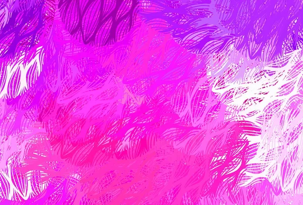 Fundo Vetor Rosa Claro Com Linhas Iradas Uma Ilustração Abstrata —  Vetores de Stock