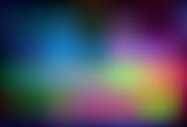 Licht Multicolor Vector Wazig Gekleurd Patroon Kleurrijke Abstracte Illustratie Met — Stockvector