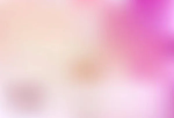 ライトピンク イエローベクトルカラフルなブラーの背景 グラデーションのカラフルな抽象イラスト デザインの背景 — ストックベクタ