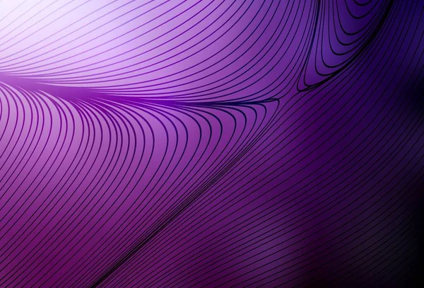 心配な線でダークピンクのベクトルレイアウト 曲線で構成された輝くイラスト 広告のための真新しいデザイン — ストックベクタ