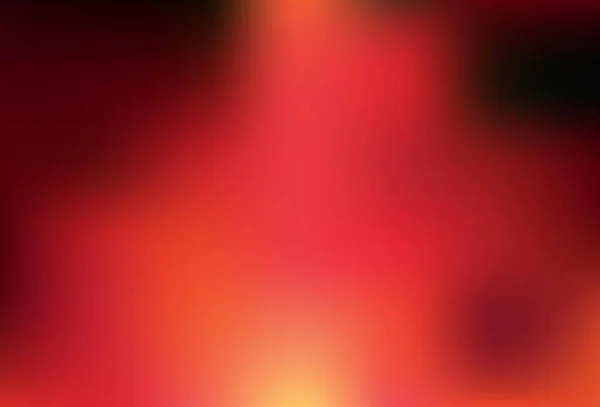 Modèle Lumineux Flou Vecteur Orange Foncé Une Élégante Illustration Lumineuse — Image vectorielle