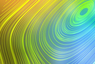 Açık mavi, sarı vektör modern zarif düzen. Parlak renkli bir illüstrasyon. İş tasarımınız için yeni biçim.