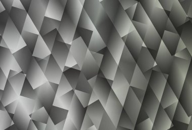 Açık gri vektör dokusu dikdörtgen biçiminde. Dikdörtgen şekilli soyut çizimler. İş ilanları, broşürler, broşürler için desen