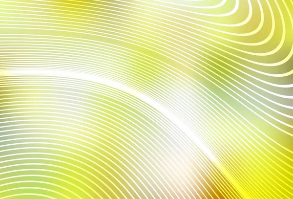 Hellgrüne Gelbe Vektorschablone Mit Schiefen Linien Eine Leuchtende Illustration Die — Stockvektor