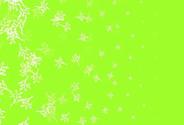 Light Green Wektor Abstrakcyjny Projekt Sakura Kreatywna Ilustracja Nieostrym Stylu — Wektor stockowy