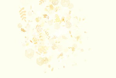 Açık kırmızı vektör, yapraklı zarif duvar kağıdı. Yapraklar ve karalamalar ile soyut çizimler. İş tasarımınız için yepyeni bir tarz.