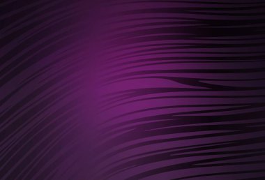 Eğri çizgileri olan koyu pembe vektör arkaplan. Basit eğri biçiminde parlak renkli bir illüstrasyon. Markan için yeni kompozisyon.