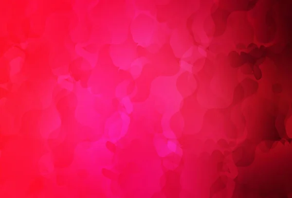 Светло Красный Вектор Назад Мемфисом Иллюстрация Красочными Градиентными Формами Абстрактном — стоковый вектор