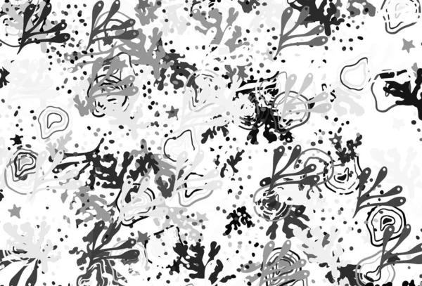 Светло Серый Векторный Отскок Мемфисами Иллюстрация Красочными Градиентными Формами Абстрактном — стоковый вектор