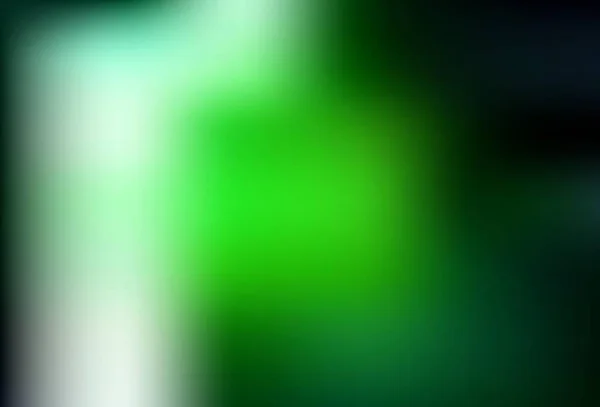 Dark Green Vector Blurred Bright Pattern Creative Illustration Halftone Style — Stock Vector