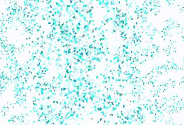 Soyut biçimlerde açık yeşil vektör dokusu. Rastgele şekillerle soyut tarzda dekoratif tasarım. Web siteniz için basit tasarım.