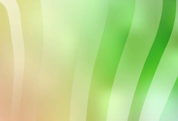 Hellgrüner Roter Vektor Abstrakter Verschwommener Hintergrund Leuchtend Bunte Illustration Smartem — Stockvektor