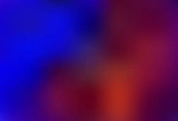 Dunkelblauer Roter Vektor Farbenfroher Abstrakter Hintergrund Leuchtend Bunte Illustration Smartem — Stockvektor