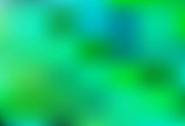 Light Green Vector Blurred Bright Texture Shining Colorful Illustration Smart — Stock Vector