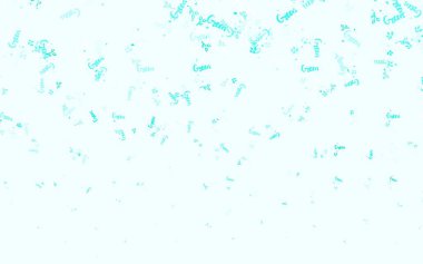 Açık yeşil vektör doğal desenli, yapraklı, dallı. Soyut şablona karalamalar çizilmiş bir resim. Ağ ve ambalaj için elle boyanmış tasarım.