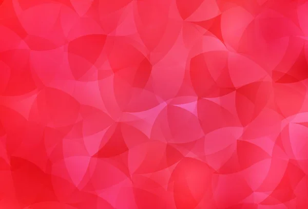 Luz Fondo Vector Rojo Con Formas Abstractas Formas Caóticas Coloridas — Vector de stock