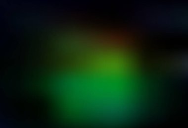 Koyu yeşil, kırmızı vektör soyut arkaplan. Görüntü stili ve gradyanı olan yeni renkli çizimler. Web siteniz için bulanık tasarım.