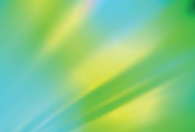 Açık mavi, yeşil vektör soyut arkaplan. Renkli soyut çizimler ve gradyan. Marka kitabı için zarif bir arkaplan.