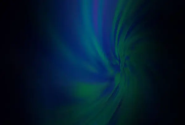 ダークグリーンのベクトル抽象的な背景がぼやけている グラデーションのエレガントな明るいイラスト デザインの背景 — ストックベクタ
