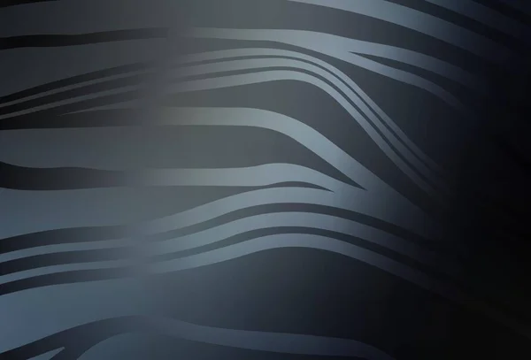 Світло Сірий Векторний Шаблон Вигнутими Лініями Барвисті Ілюстрації Абстрактному Стилі — стоковий вектор