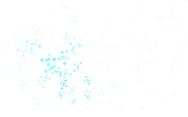 Açık pembe, mavi vektör zarif desenli çiçekler, güller. Beyaz arka planda çiçeklerin dekoratif tasarımı. Web ve broşürler için elle boyanmış tasarım.