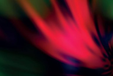 Koyu yeşil, kırmızı vektör soyut parlak dokuyu bulanıklaştırdı. Soyut renkli gradyan çizimi. Web siteniz için bulanık tasarım.