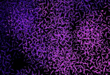 Koyu mor, düz çizgileri olan pembe vektör düzeni. Bulanık arkaplanda gradyanı olan çizgiler. Reklamlar, posterler, afişler için desen.