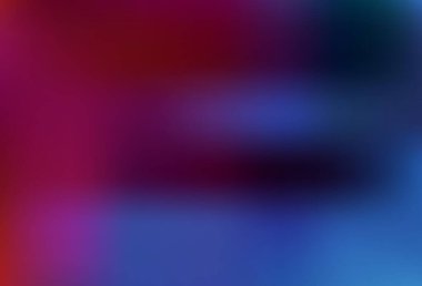 Koyu mavi, kırmızı vektör soyut parlak şablonu bulanıklaştırdı. Parlak renkli bir illüstrasyon. İş tasarımınız için yeni biçim.