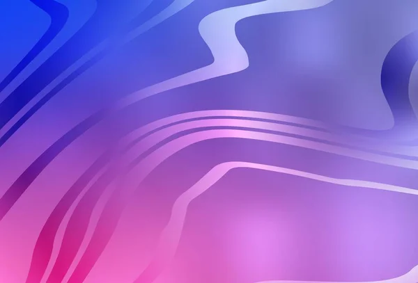 浅紫色 粉红矢量背景与水平线 现代梯度抽象的插图与带条纹的线条 你的设计模式 — 图库矢量图片