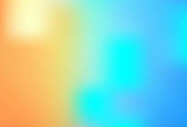ライトブルー レッドベクトル光沢のある抽象的な背景 グラデーションのエレガントな明るいイラスト あなたのウェブサイトのためのぼやけたデザイン — ストックベクタ