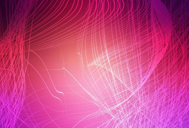 Açık pembe, sarı vektör soyut bulanık arkaplan. Eğilimli zarif, parlak bir çizim. Web siteniz için bulanık tasarım.