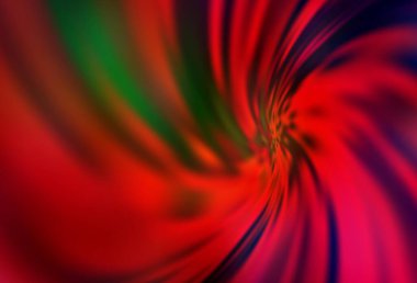 Koyu yeşil, kırmızı vektör parlak soyut arkaplanı bulanıklaştırdı. Renkli soyut çizimler ve gradyan. Marka kitabınız için yeni biçim tasarımı.