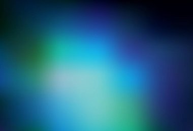 Koyu mavi vektör parlak şablonu bulanıklaştırdı. Renkli soyut çizimler ve gradyan. Tasarımlar için arka plan.