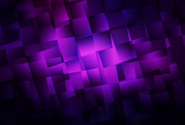 Koyu Mor, pembe vektör soyut mozaik fon. Çokgen soyut çizim ve gradyan. Broşürünüz için yepyeni bir tasarım..