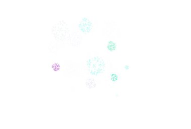 Rastgele biçimlerde ışık çok renkli vektör deseni. Rastgele şekillerle soyut tarzda dekoratif tasarım. Kartvizitiniz için modern tasarım.