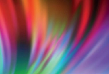 Açık yeşil, kırmızı vektör parlak şablonu bulanıklaştırdı. Gradyan ile modern soyut çizim. Marka kitabınız için yeni biçim tasarımı.