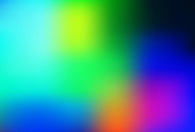 Açık mavi, yeşil vektör soyut arkaplan. Yaratıcı illüstrasyon, yarım tonlu ve eğimli. Web siteniz için bulanık tasarım.