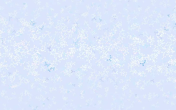 Світло Блакитний Червоний Векторний Шаблон Штучною Структурою Інтелекту Блискучі Ілюстрації — стоковий вектор