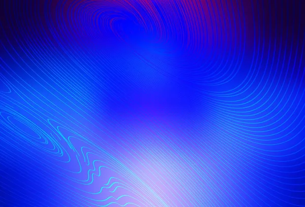 Sötét Rózsaszín Kék Vektor Háttér Drótvonalakkal Színes Absztrakt Illusztráció Lejtős — Stock Vector