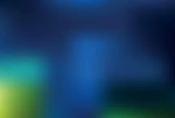 Темно Синий Зеленый Размытый Фон Красочная Иллюстрация Абстрактном Стиле Градиентом — стоковый вектор
