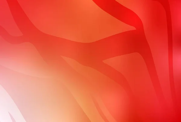 Rosso Chiaro Vettore Giallo Sfocato Brillantezza Texture Astratta Illustrazione Astratta — Vettoriale Stock