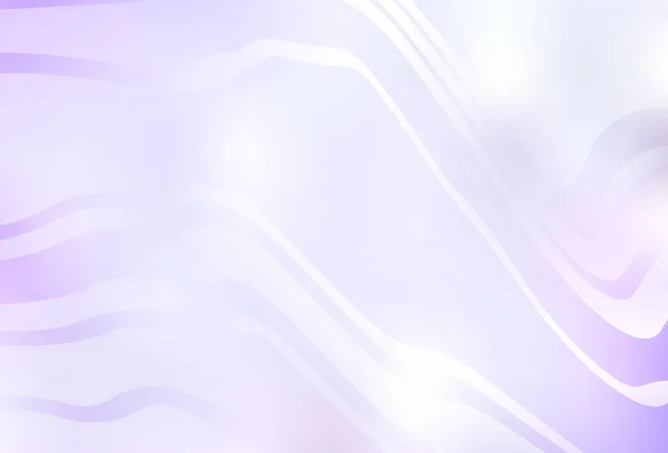 Fond Vectoriel Violet Clair Avec Des Lignes Courbées Une Toute — Image vectorielle