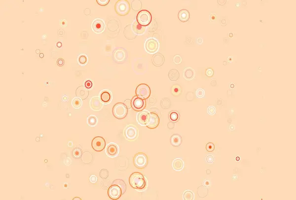 Light Red Vector Background Spots Glitter Abstract Illustration Blurred Drops — Stock Vector