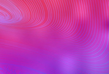 Açık Mor, eğri çizgili pembe vektör arkaplan. Yaratıcı illüstrasyon, yarım tonlu ve eğimli. İşiniz için en iyi tasarım.