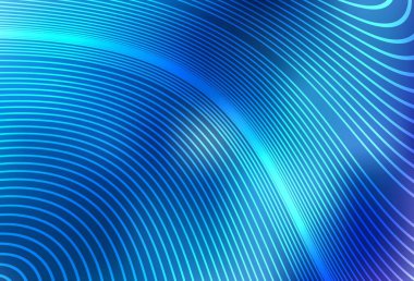 Çizgileri olan hafif BLUE vektör şablonu. Yaratıcı illüstrasyon, yarım tonlu ve eğimli. Tasarımınız için basit şablon.